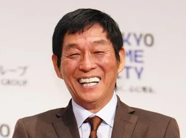 明石家さんま、長男・二千翔さんの結婚式で大活躍！笑いと感動に包まれた披露宴？明石家さんま、長男の結婚式にて、ジミー大西と共に出席