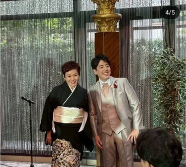 大竹しのぶの長男・二千翔さん結婚！さんまやジミー大西も祝福？結婚式の舞台裏と家族の絆とは？大竹しのぶ、長男の結婚を報告！明石家さんま、ジミー大西も祝福