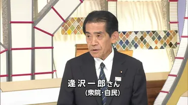 野党を政権に迎え入れて安定した状況を作っていく」 逢沢一郎氏が明かす自民党総裁選後の国会運営戦略【国会報告】 