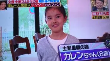土家里織・中原ひとみの娘の今現在や夫などプロフィールは？長女も徹子の部屋に登場