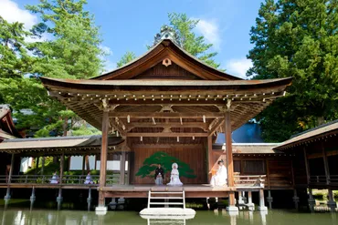 日本随一の能舞台！！！ゆずのファンの聖地でもある身曽岐神社？？？ 