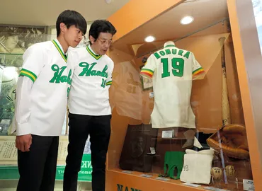 おかえりノムさん、44年ぶり南海に 新たに遺品展示 ：朝日新聞