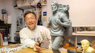 組まずに愛でる意味がある/アパレルブランドが送り出す「越境する山男たち」のプラモデル。