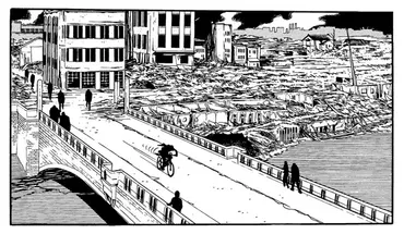 手塚治虫の名作に空襲直後の大阪・ミナミ 朝日新聞所蔵写真を参考か 戦後80年 被爆80年：朝日新聞