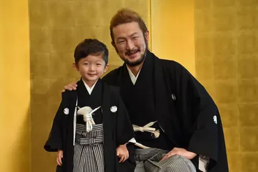 壽初春大歌舞伎」出演の中村獅童、長男・小川陽喜の初お目見得に「もう胸がいっぱい」(会見レポート)