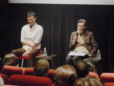 笠智衆さんの面影をたたえるお二人のトーク～笠鉄三さん、笠兼三さん～ 