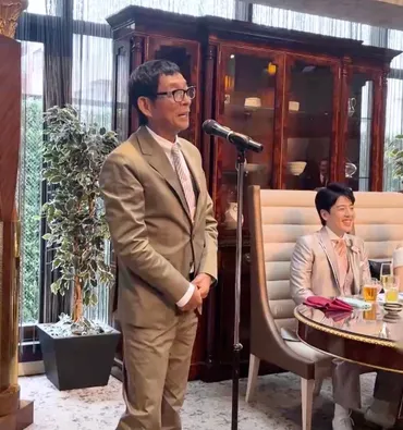 明石家さんま、息子・二千翔さんの結婚式に出席 離婚後も゛特別な ...