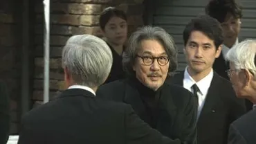 役所広司さん、仲代達矢さんは「面白い人だった」 通夜に参列