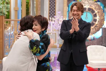 上沼恵美子が憧れの浅丘ルリ子と感動の再会！思いこみ上げ、熱い ...