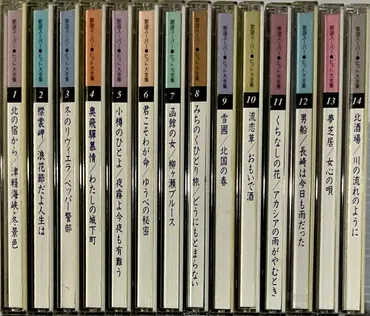 ☆ 最新版 歌謡スーパーヒット大全集 CD14枚 演歌 美空ひばり 石川さゆり 都はるみ 沢田研二 ピンクレディ 西城秀樹 テレサテン 小林幸子