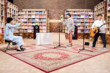 ゆず「SONGS」に登場、大泉洋の前で「夏色」披露