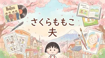 さくらももこの夫は2人!元夫・宮永正隆と再婚相手うんのさしみ ...