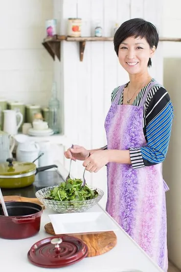 加山雄三を父に持つ才色兼備の料理研究家「梓真悠子」